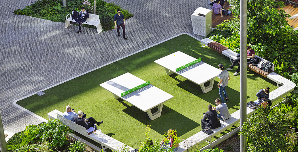 UTS Alumni Green, Aspect Studios