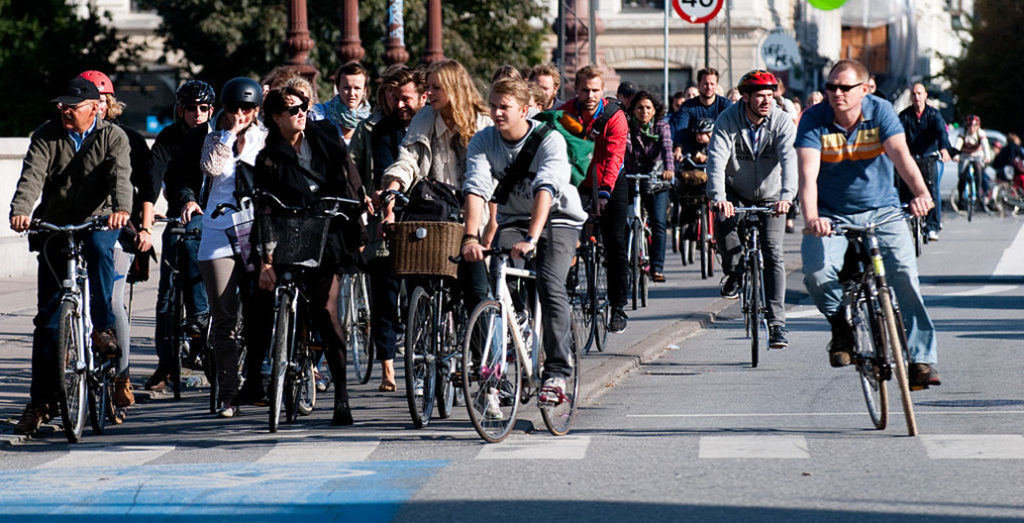 Cyclists in Copenhagen