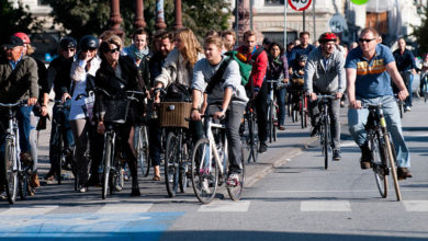 Cyclists in Copenhagen