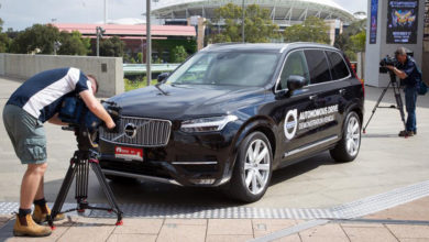 The autonomous car hasn't yet moved beyond demonstration mode