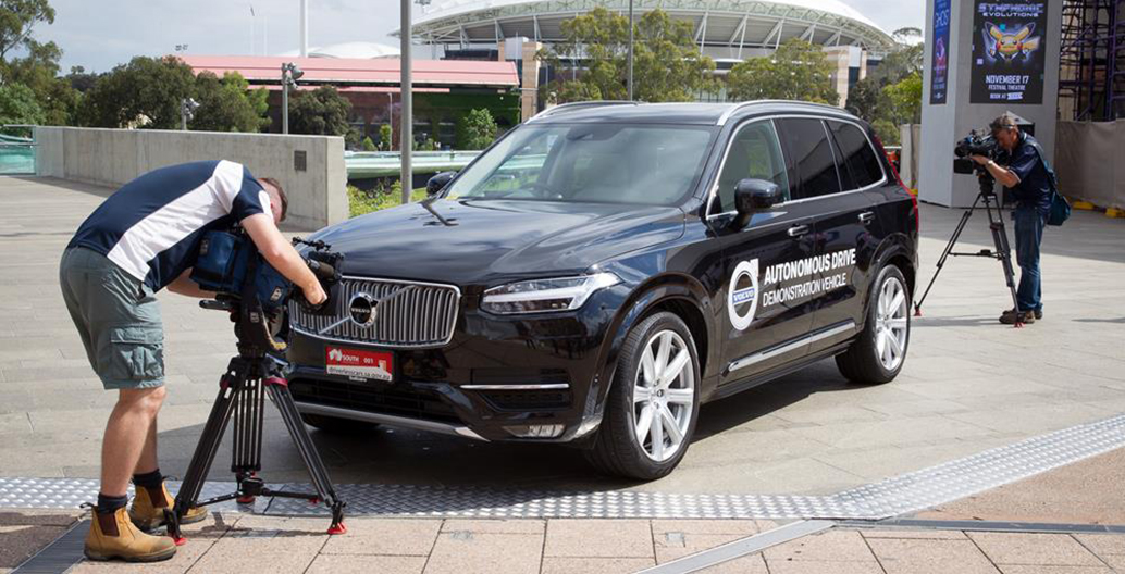 The autonomous car hasn't yet moved beyond demonstration mode