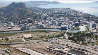 Site for the proposed City Deals stadium in Townsville, Queensland.