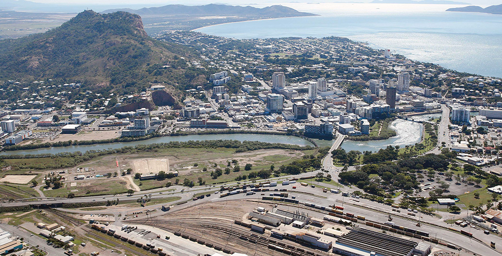 Site for the proposed City Deals stadium in Townsville, Queensland.