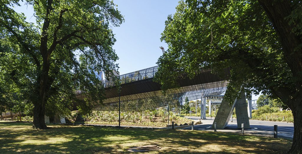 Tanderrum Bridge, Melbourne by John Wardle Architects and NADAAA