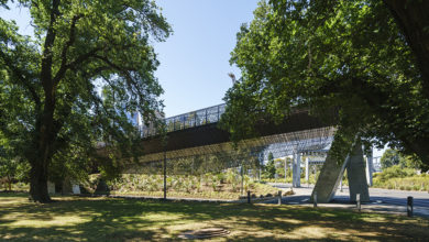 Tanderrum Bridge, Melbourne by John Wardle Architects and NADAAA