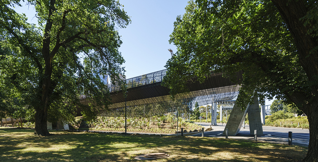 Tanderrum Bridge, Melbourne by John Wardle Architects and NADAAA