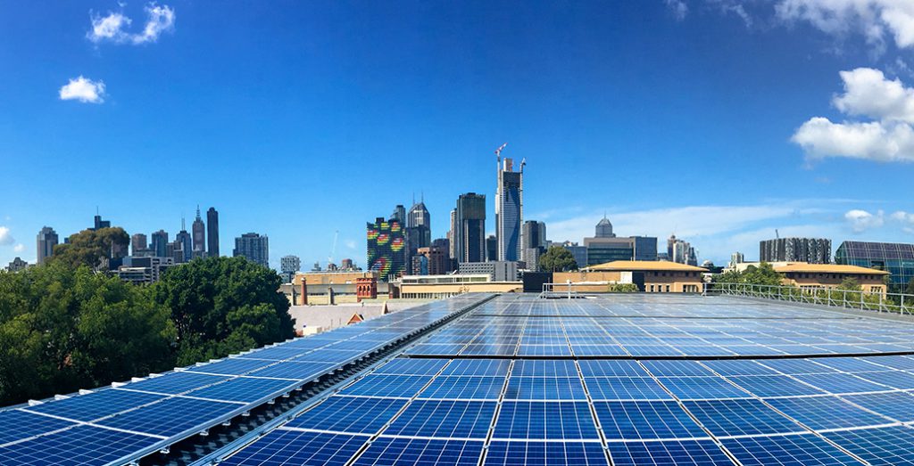 The University of Melbourne is planning to reduce emissions through on-campus energy projects by 20,000 tonnes of carbon per year.