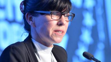 Councillor Andrea Reimer at the Green Cities Conference