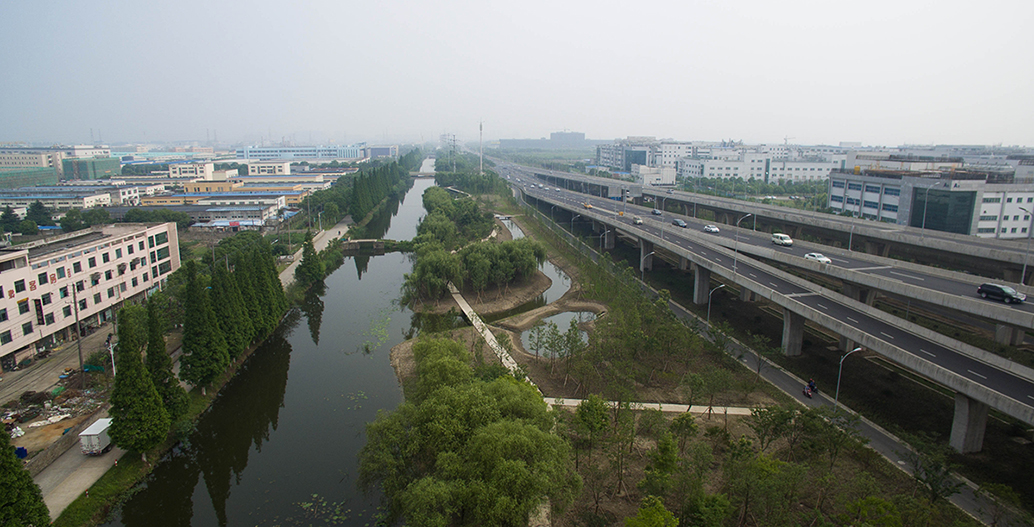 Kunshan is the location of a flaghsip project with Monash University CRC for Water Sensitive Cities