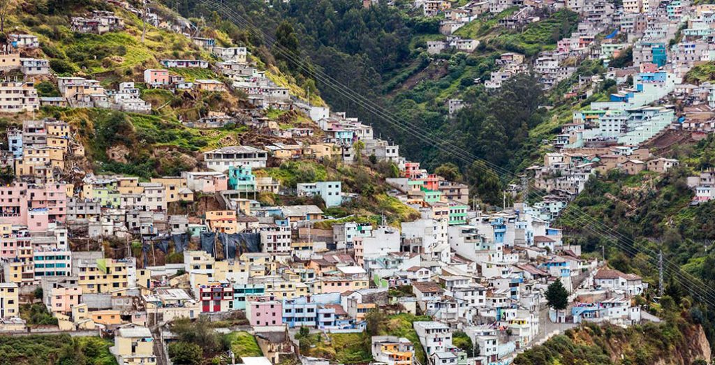 Quito, Ecuador, host city of the UN's Habitat III