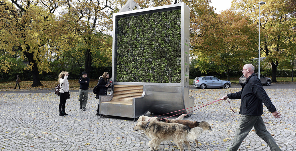 Citytree by Green City Solutions Image courtesy of Oslophototour
