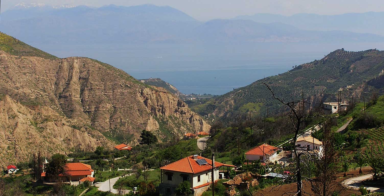 Panygiotis' village.