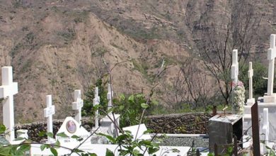 The local cemetery in Panygiotis. Image: the author