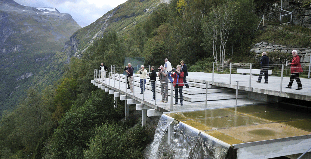 Ørnesvingen, Geiranger. Image: Steinar Skaar / Statens vegvesen