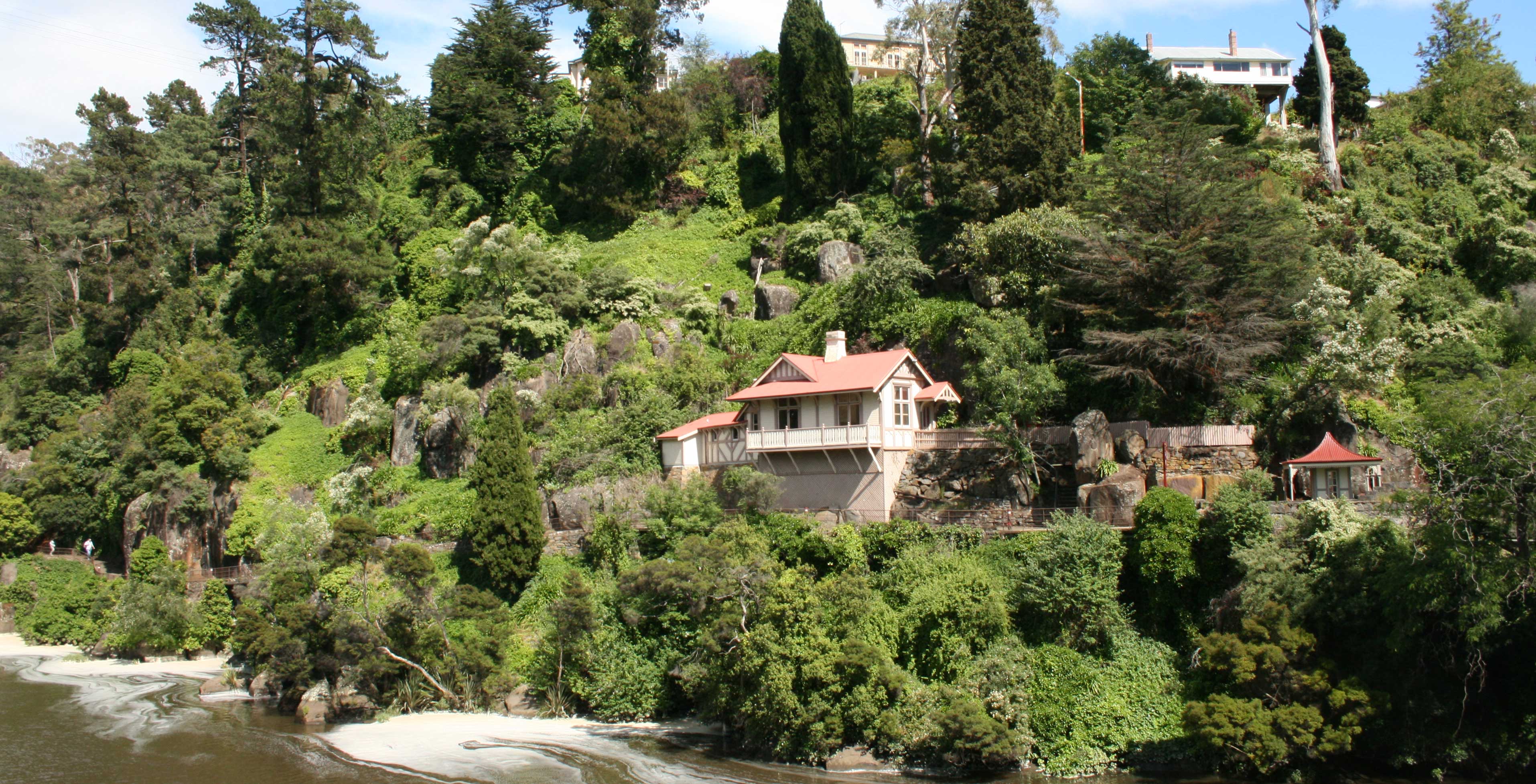 A view of Launceston from the Tamar River.