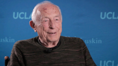 Dr John Friedmann pictured in 2016. Image courtesy of UCLA.