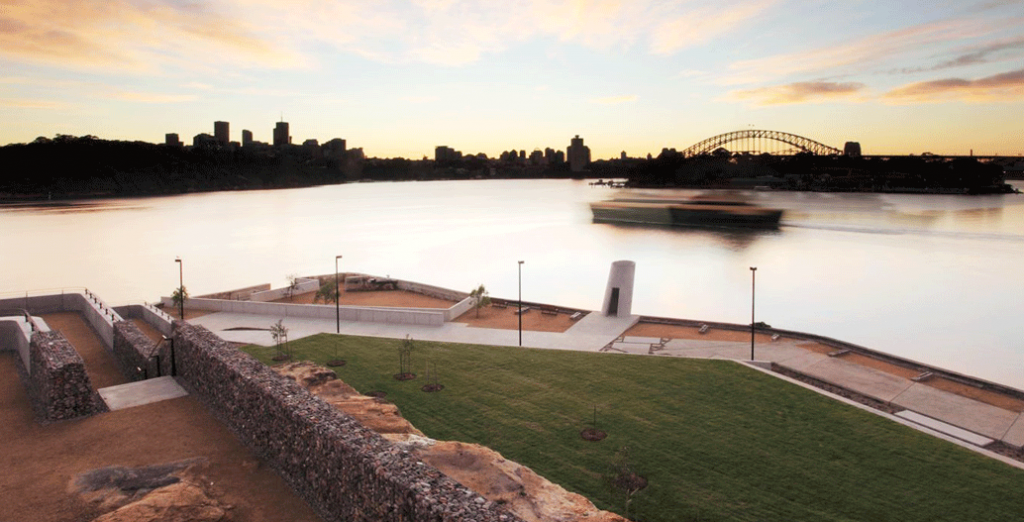 McGregor Coxall's former BP site park has emerged from it's polluted past to become a contemporary post industrial harbour-front park.