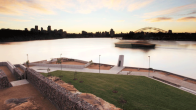 McGregor Coxall's former BP site park has emerged from it's polluted past to become a contemporary post industrial harbour-front park.
