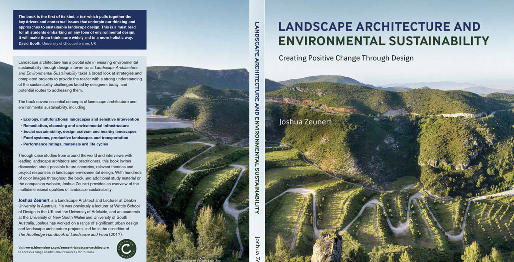 Research, Policy and Communication Award of Excellence: Landscape Architecture and Environmental Sustainability (Joshua Zeunert).