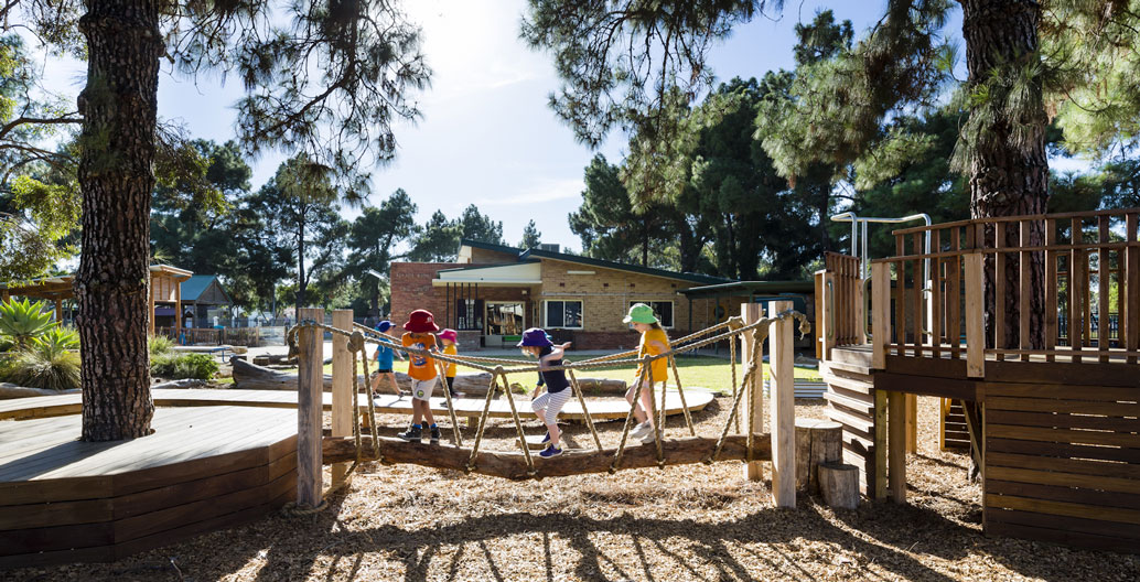 Play Spaces Landscape Architecture Award: DECD Preschool Outdoor Learning Areas (JPE Design Studio).