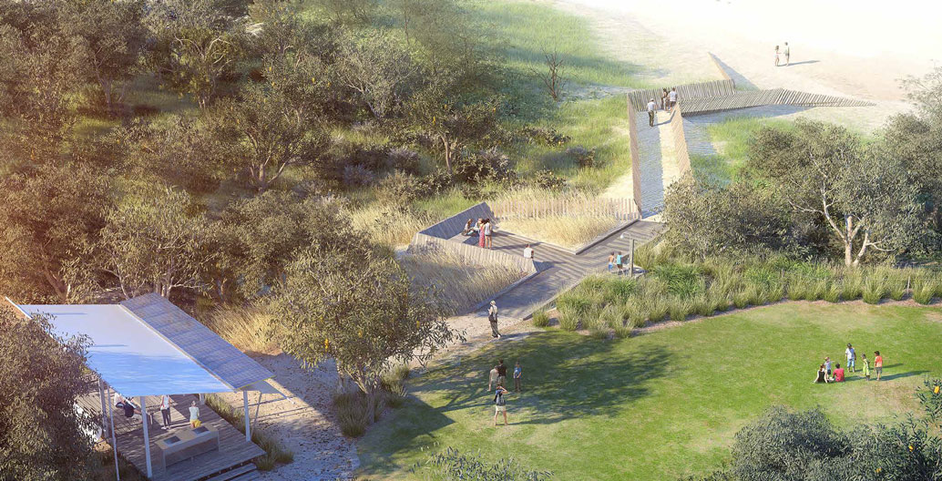 Tourism: Noosa North Shore Beach Campground (Hassell + Noosa Council).
