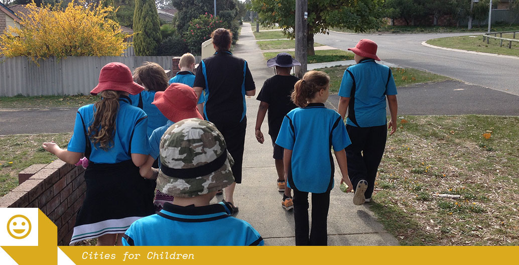 To design a play space, first take some children on a site visit