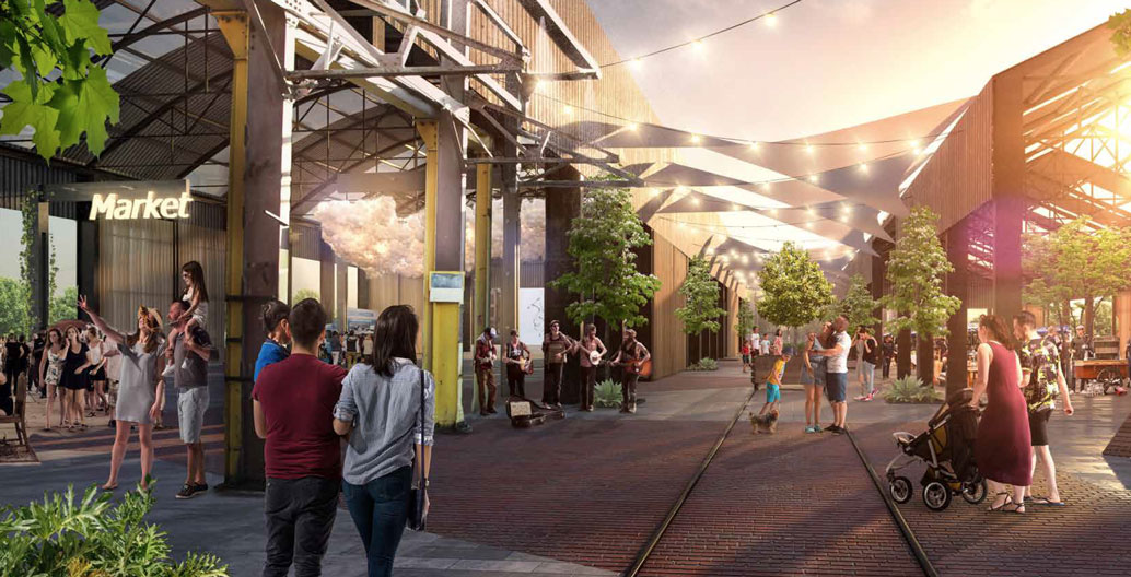 Urban Design: Townsville North Railyards Future Directions (Tract Consultants).