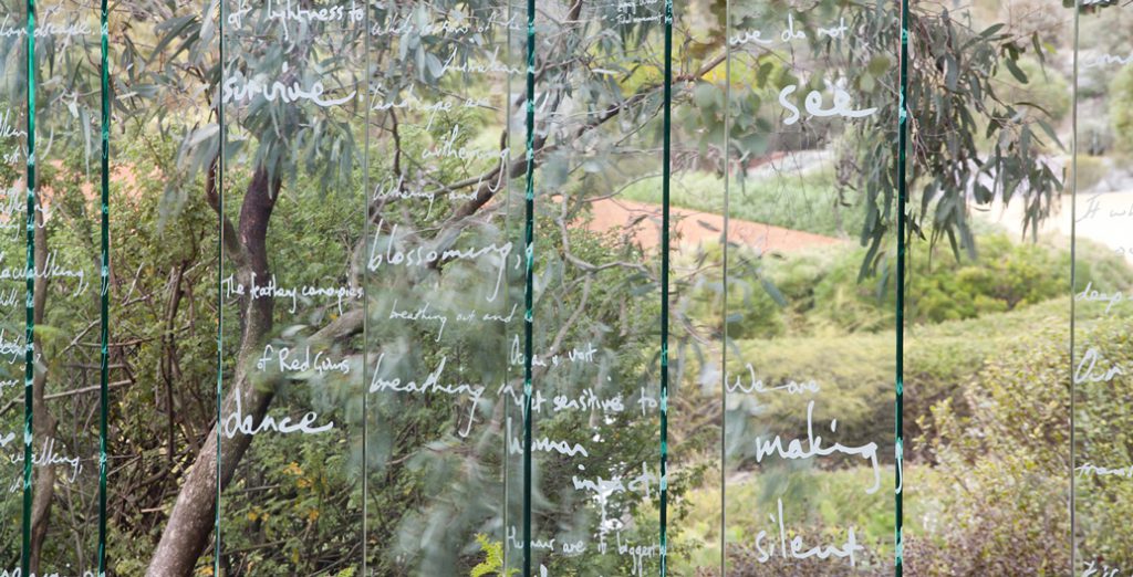 Kevin Taylor's ‘Secrets of Lightness’ memorial. Image: Ben Wrigley.