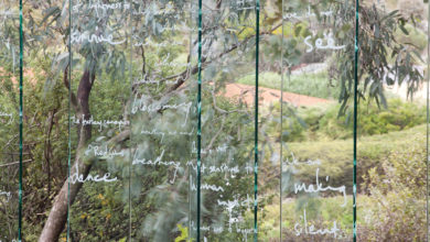 Kevin Taylor's ‘Secrets of Lightness’ memorial. Image: Ben Wrigley.