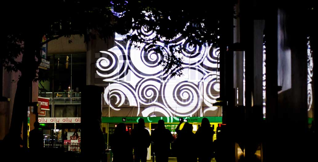 Playstreet's Collins Court has been designed to host events, to help activate the space. Image: Playstreet