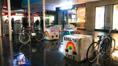 Melbourne's rather rudimentary concrete bollards have witnessed a citizen-led decoration effort.
