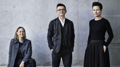 Venice 2018 creative team (L - R): Linda Tegg, Mauro Baracco, and Louise Wright.