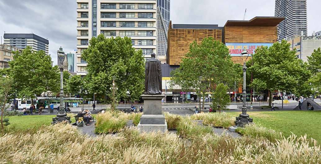 Linda Tegg ‘Grasslands‘, presented as part of the 2014 Melbourne Festival. Image: Matthew Stanton