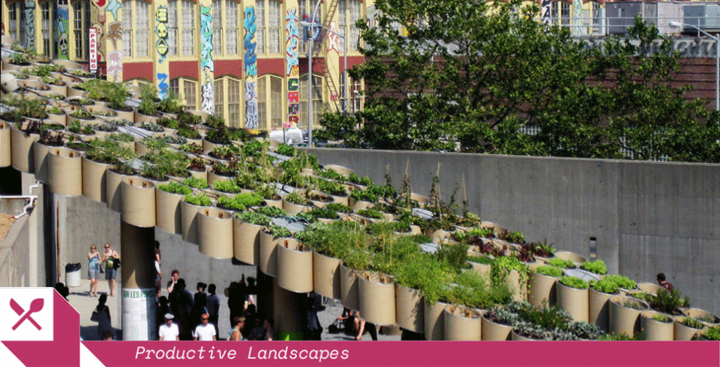 Public Farm 1, pictured in 2008 at MoMA PS1. Image: Work Architecture.