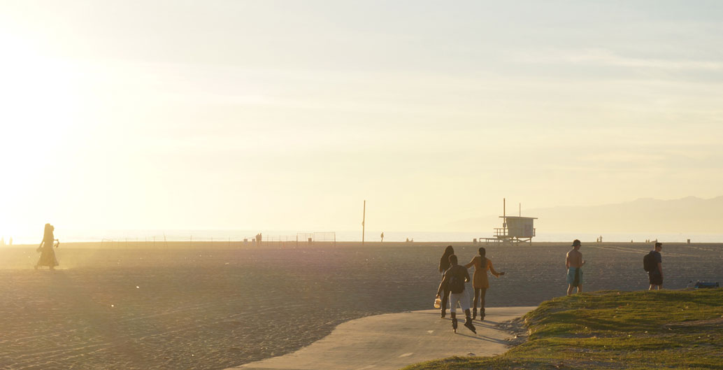 LA's Venice Beach stood in for Shakespeare's Venice for ‘Romeo + Juliet’ (1996).
