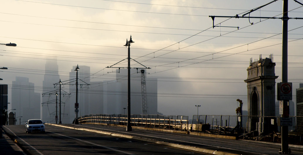 Bridges over the LA River have often served as backdrops for rougher storylines. 1st St Bridge. Image: Laurie Avocado.