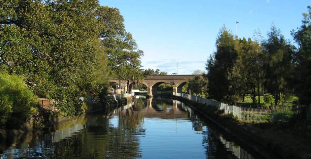 Johnstons Creek, Glebe.