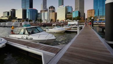 Perth's Elizabeth Quay, by TCL, ARM Architecture, CODA, Electrolight, Buro North and Paul Thompson