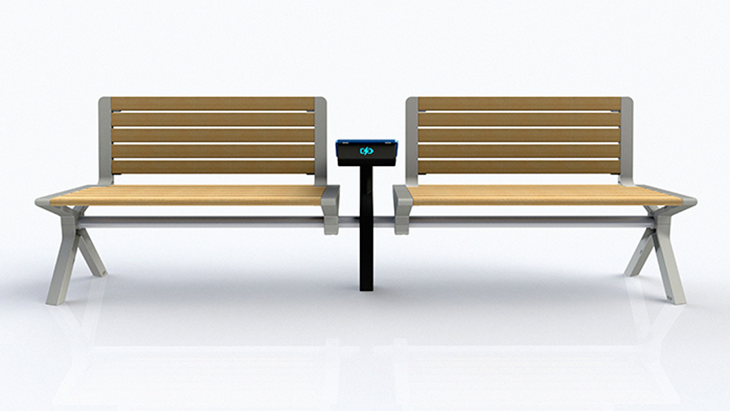 Aria seating system is flexible to the requirements of a place