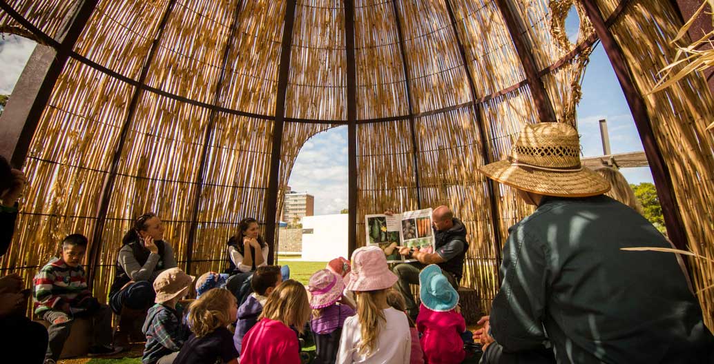 The kitchen garden's education programs run between Terms 3 and 4.