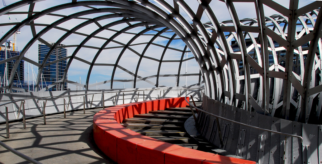 Webb Bridge, Docklands.Image: Rob Deutscher.