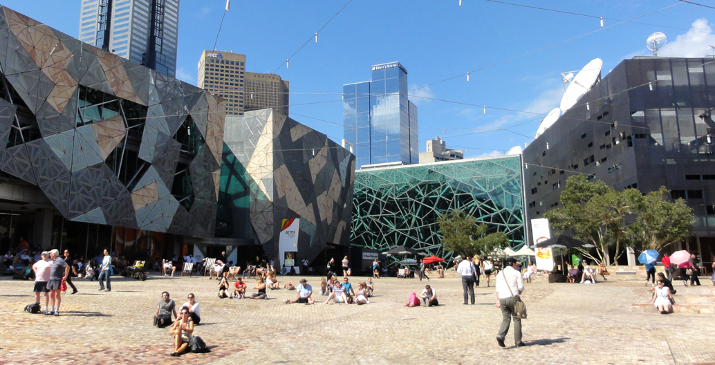 Federation Square, Melbourne. Image: eGuide Travel