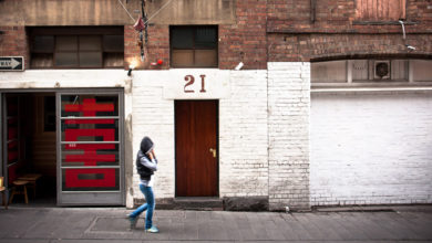 Melbourne's once grotty laneways have now become a haven for small restaurants, shops and bars. Image: Gary Sauer-Thompson.