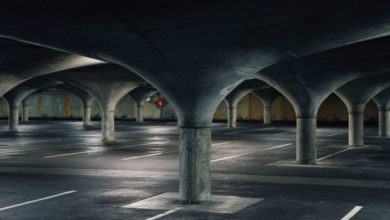 Once the garage for the ‘Mad Max’ film franchise, Melbourne University's underground carpark now services inner Melbourne's traffic.
