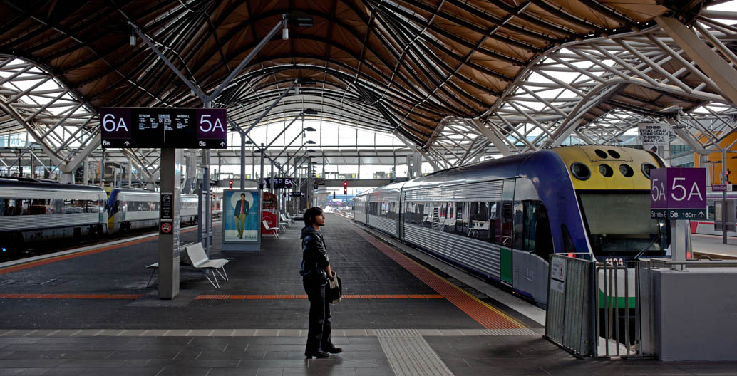 Melbourne's Southern Cross Station was awarded the RIBA Lubetkin Prize in 2007. Image: Chris Brown.