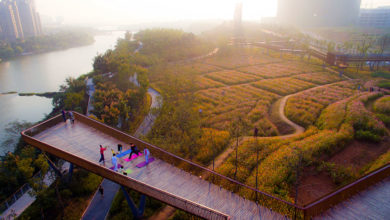 Turenscape's Luming Park, Guzhou, China. Image: Turenscape
