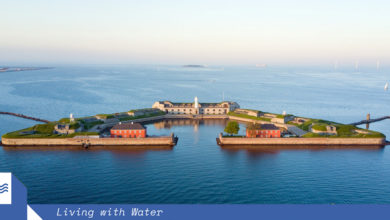 Copenhagen's Trekroner fort once defended the city from unwanted naval arrivals. Now the city's making plans to defend itself from the sea. Image: Stig Nygaard