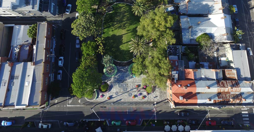 The Greville Street upgrade by Rush Wright Associate's seeks to create new connections within Prahran.