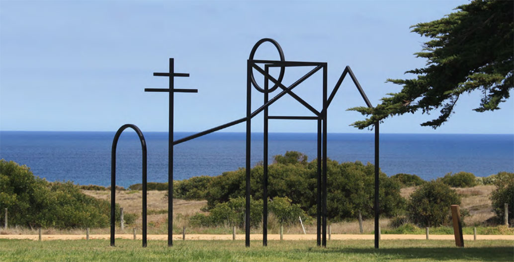 Bush Projects' 'Site Lines' (2015), Kilcunda.
