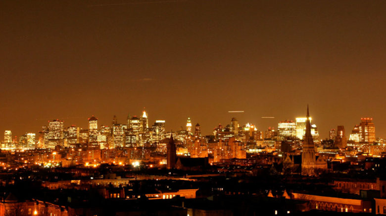 Manhattan Skyline shown in 'The City Dark'. Credit: Wicked Delicate Films LLC